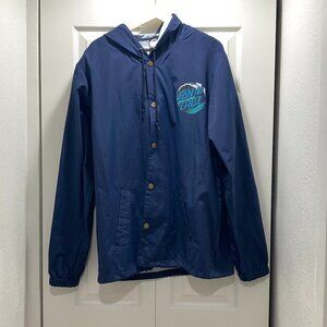 Santa Cruz Dot Hooded Windbreaker - XL